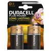 Duracell Plus Power D Alkaline Batterijen - 2 Stuks