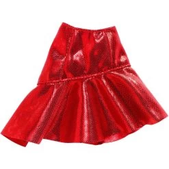 Barbie Rokje Met Ruches - Rood