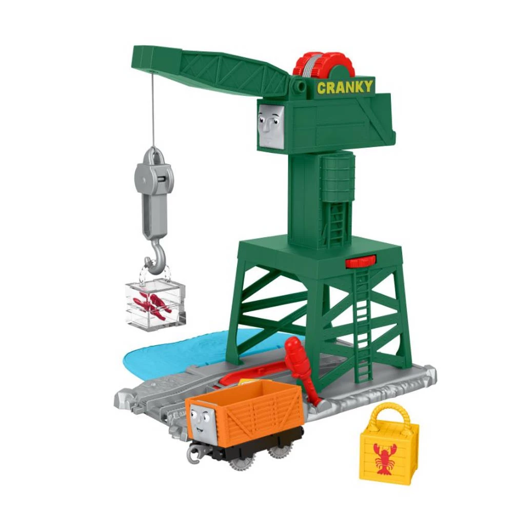 MATTEL Thomas & Friends TrackMaster Cranky De Hijskraan Speelset - Afbeelding 3