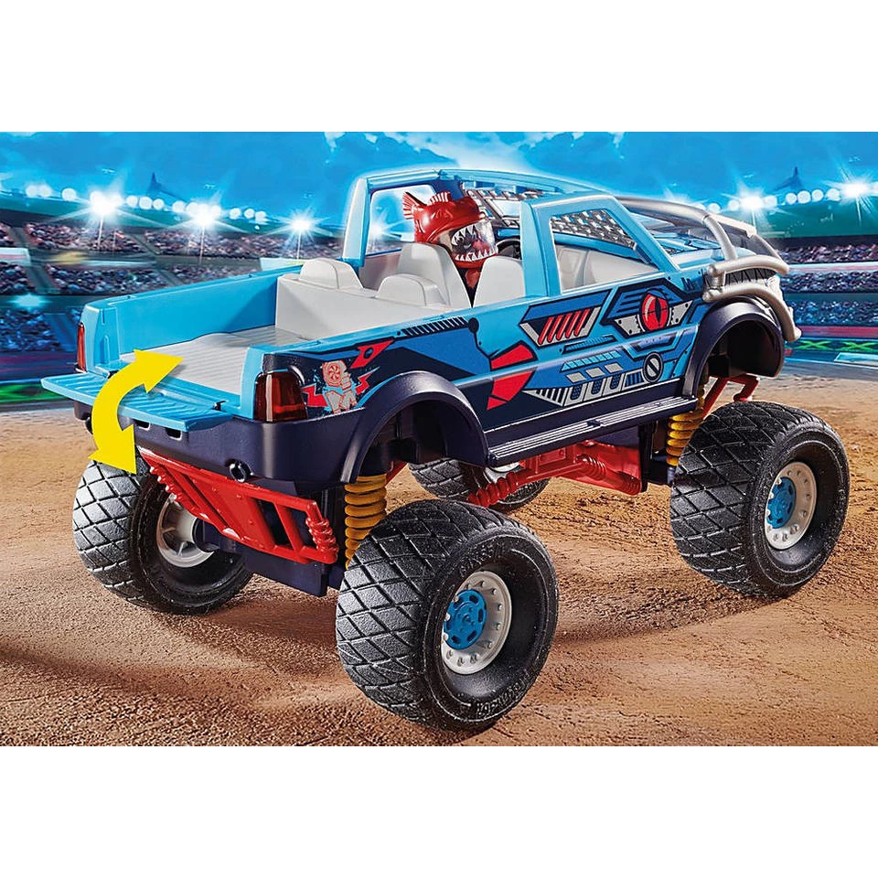 PLAYMOBIL Stuntshow Monstertruck Haai 70550 - Afbeelding 3