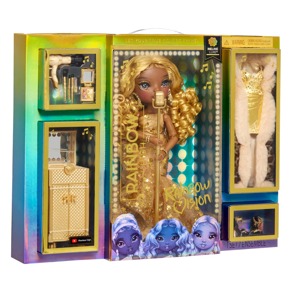 Rainbow High Diva Modepop Meline Luxe - Afbeelding 2