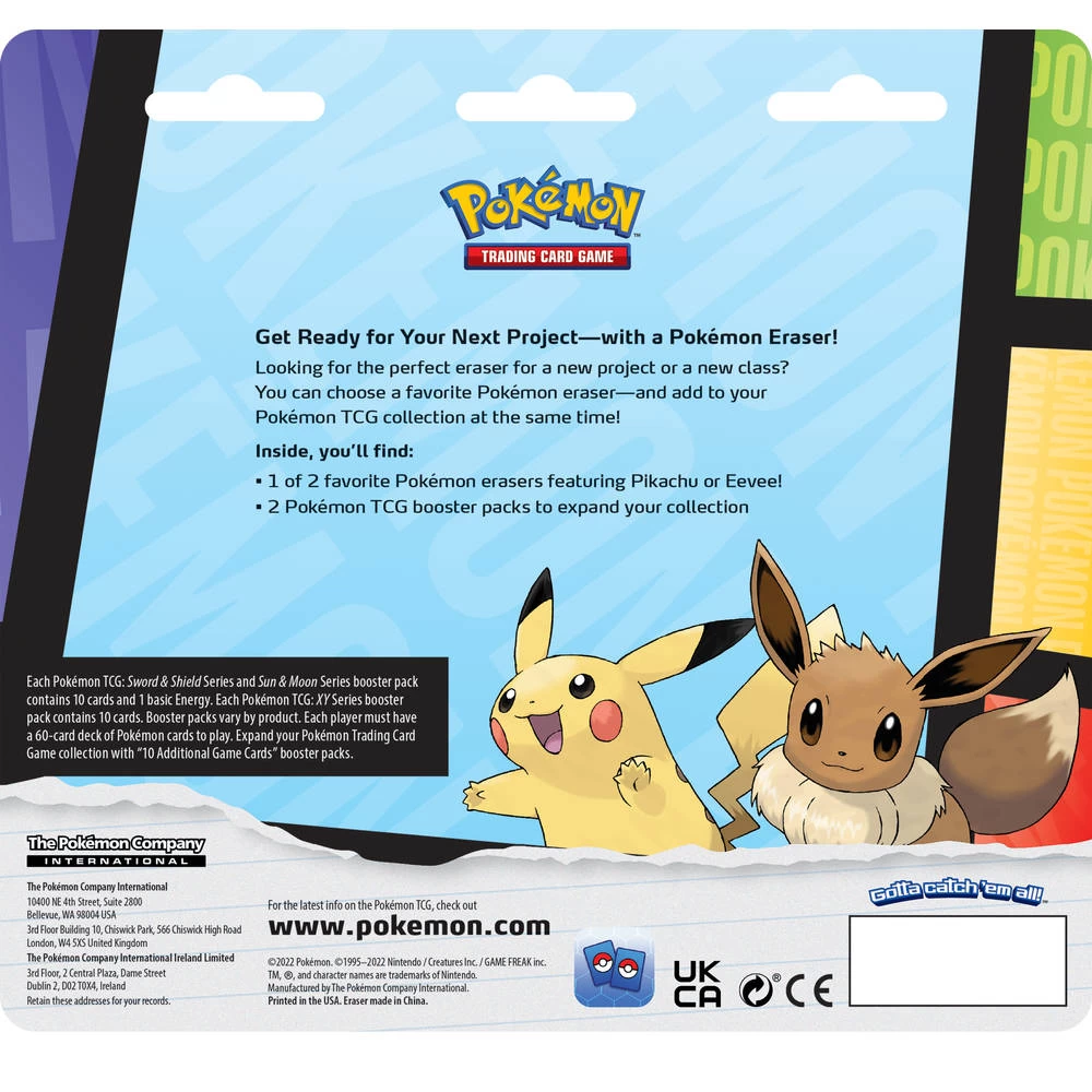 ASMODEE Pokémon Back To School Gum + Boosters - Afbeelding 3